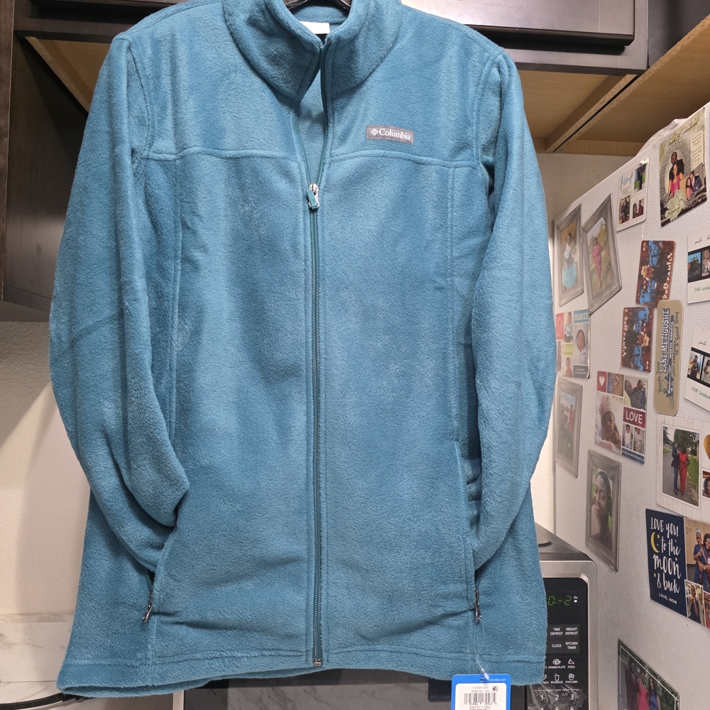 Columbia Blue Full-Zip Fleece  Youth Boys XL Jacket